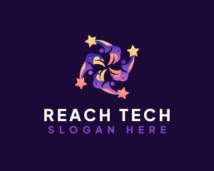 Reach - People Team Organization logo design