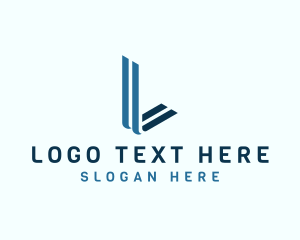 Financial - Generic Professional Letter L logo design