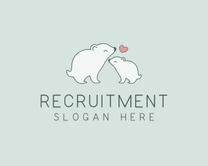 Vet - Polar Bear Wildlife Zoo logo design