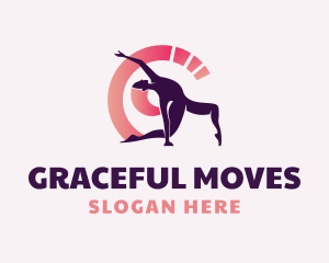 Dance Girl Performer logo design