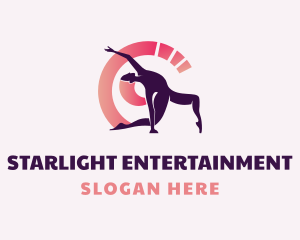 Performer - Dance Girl Performer logo design