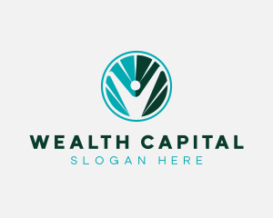 Health Wealth Foundation logo design