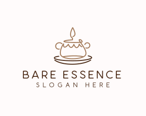 Scented Candle Decor logo design