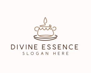 Scented Candle Decor logo design