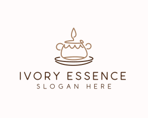 Scented Candle Decor logo design