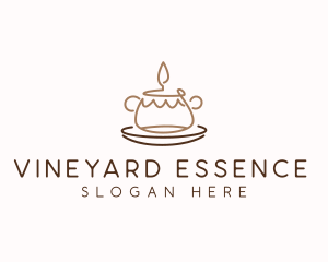 Scented Candle Decor logo design