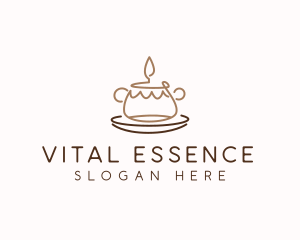 Scented Candle Decor logo design