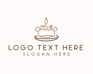 Relaxing - Scented Candle Decor logo design