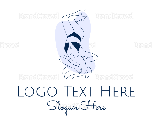 Sexy Woman Body Logo