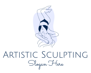 Sexy Woman Body logo design