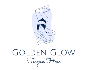 Sexy Woman Body logo design