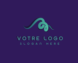 Laboratroy - Loop Wave Firm logo design