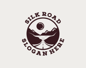 Mountain Travel Road logo design