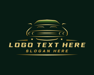 Luxurious Car Sedan Logo