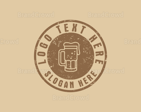 Retro Brewery Beer Logo