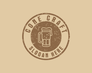 Retro Brewery Beer logo design