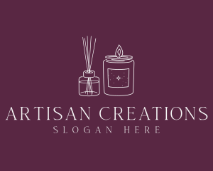 Candle Decor Artisanal logo design