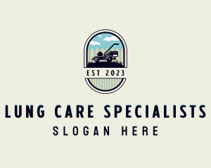 Lawn Care Fence Yard logo design