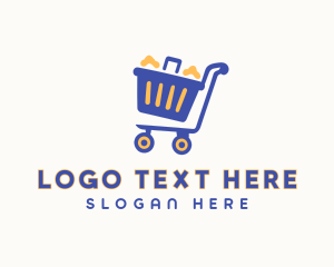 Cart - Grocery Shopping Cart logo design