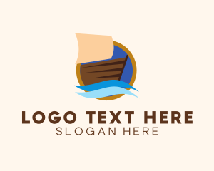 Transportation - Sailing Boat Maritime logo design