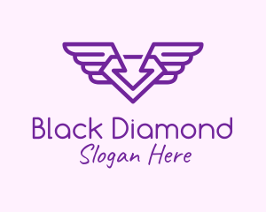 Arrow Diamond Wings  logo design