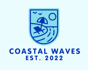 Coast - Summer Beach Resort logo design