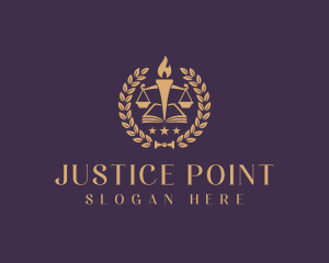 Judiciary - Law School Judiciary logo design