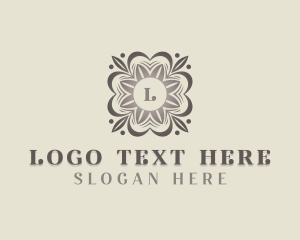 Salon - Stylish Floral Garden logo design