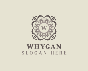 Stylish Floral Garden Logo