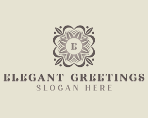 Stylish Floral Garden logo design