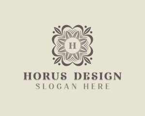 Stylish Floral Garden logo design