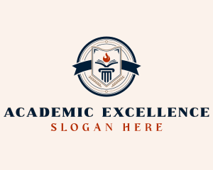 Scholarship - Academy Educational Foundation logo design