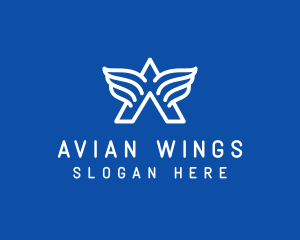 Generic Wings Letter A logo design