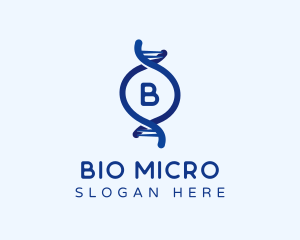 Microbiology - DNA Science Club Laboratory logo design