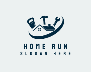 Home Construction Tools logo design