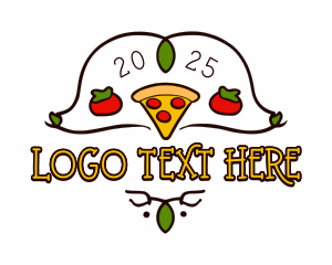 Pizzeria - Restaurant Catering Pizzeria logo design