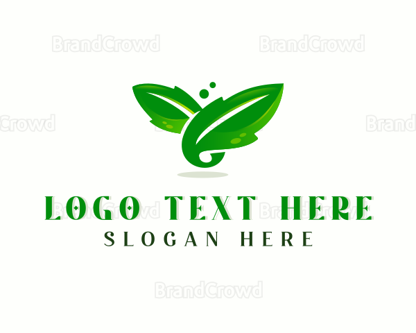 Herbal Leaf Horticulture Logo