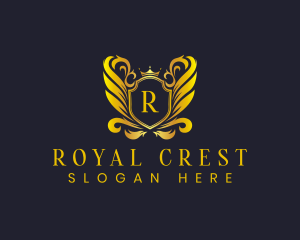 Royal Shield Crest logo design