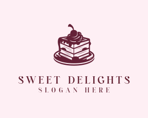 Cake Slice Bakery logo design