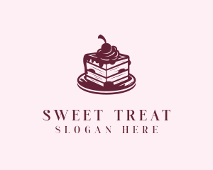 Cake Slice Bakery logo design