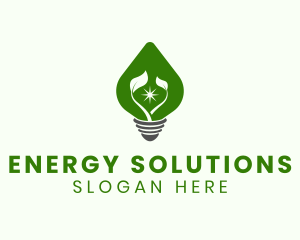 Green Leaf Energy logo design