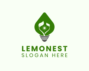 Sustainable Energy - Green Leaf Energy logo design