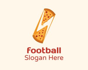 Cheesy Pizza Slice  Logo