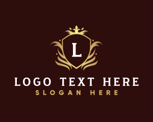 Leaves - Premium Quality Jewelry Shield logo design