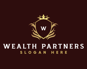 Premium Quality Jewelry Shield logo design