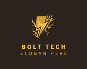 Bolt - Thunder Bolt Electrician logo design