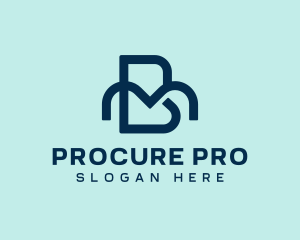 Procurement - Modern Technology Company logo design