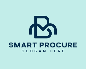 Procurement - Modern Technology Company logo design