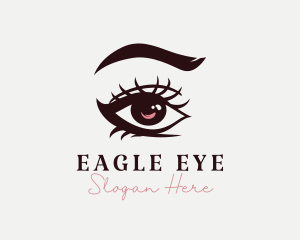 Eye Eyeliner Makeup logo design