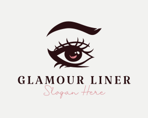 Eyeliner - Eye Eyeliner Makeup logo design